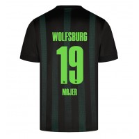 Maglia Calcio Wolfsburg Lovro Majer #19 Seconda Divisa 2024-25 Manica Corta